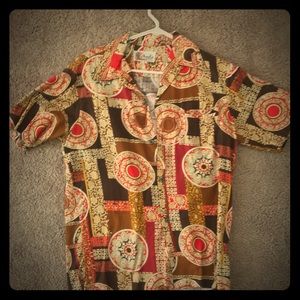 Vintage short sleeve button down